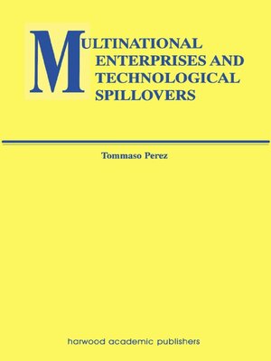 cover image of Multinational Enterprises and Technological Spillovers